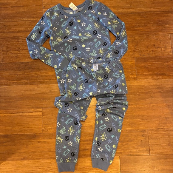 Boys 3 fall winter pajama set bundle CK Gap 10 - Picture 3 of 4